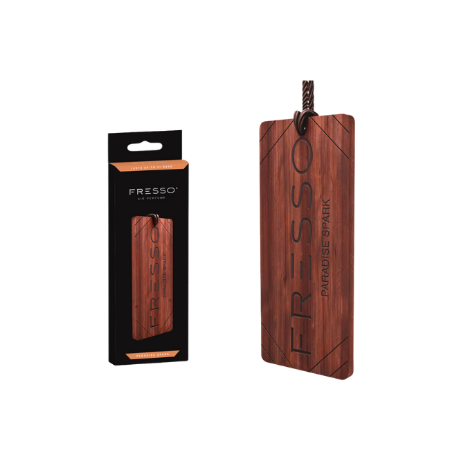Fresso Combo Wooden Hanging Air Fresheners + Perfume 50ml