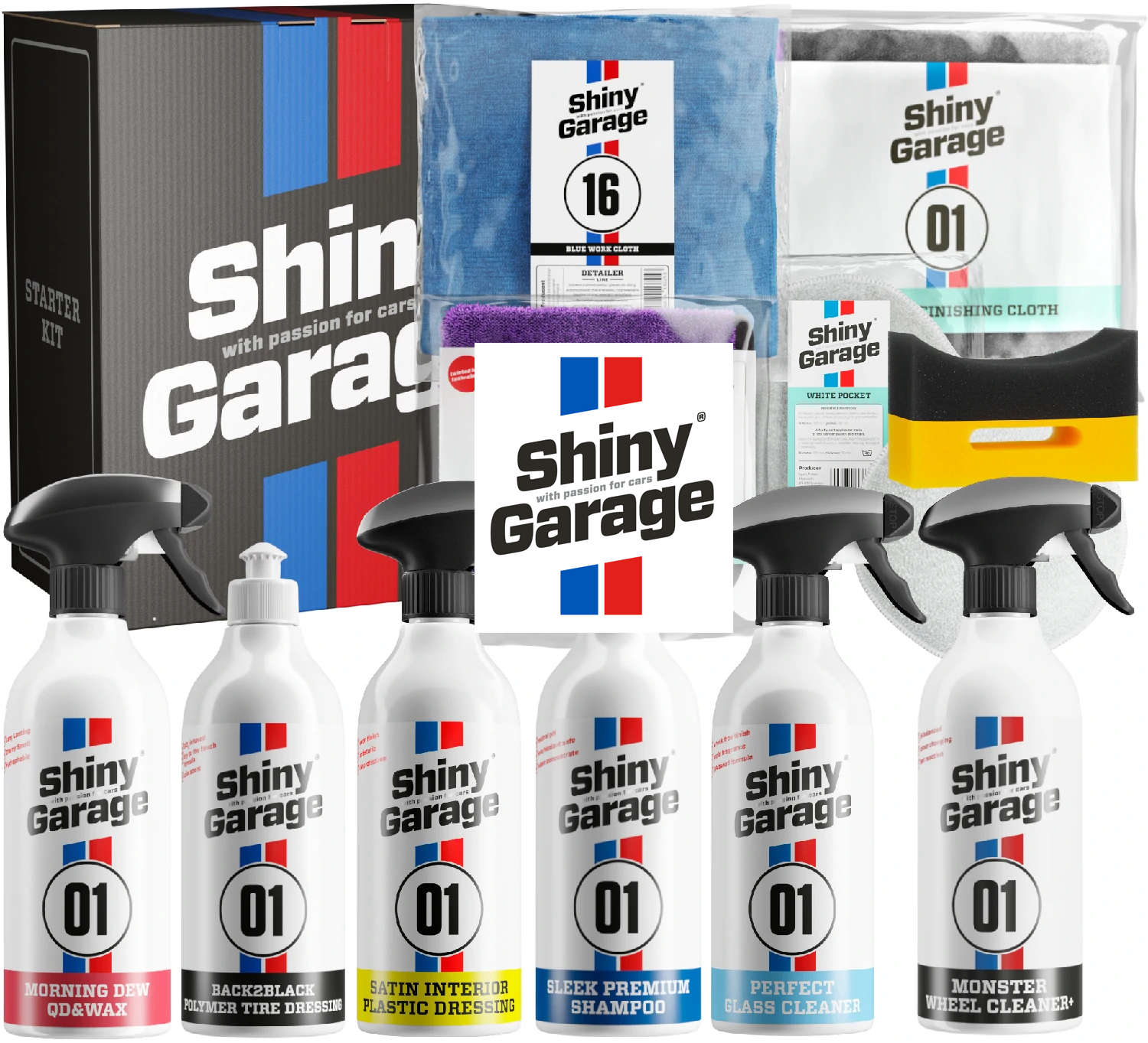 Shiny Garage Sample Kit – raprocare