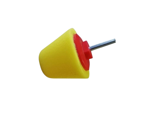 Honey Combination Cone Polishing Pad yellow