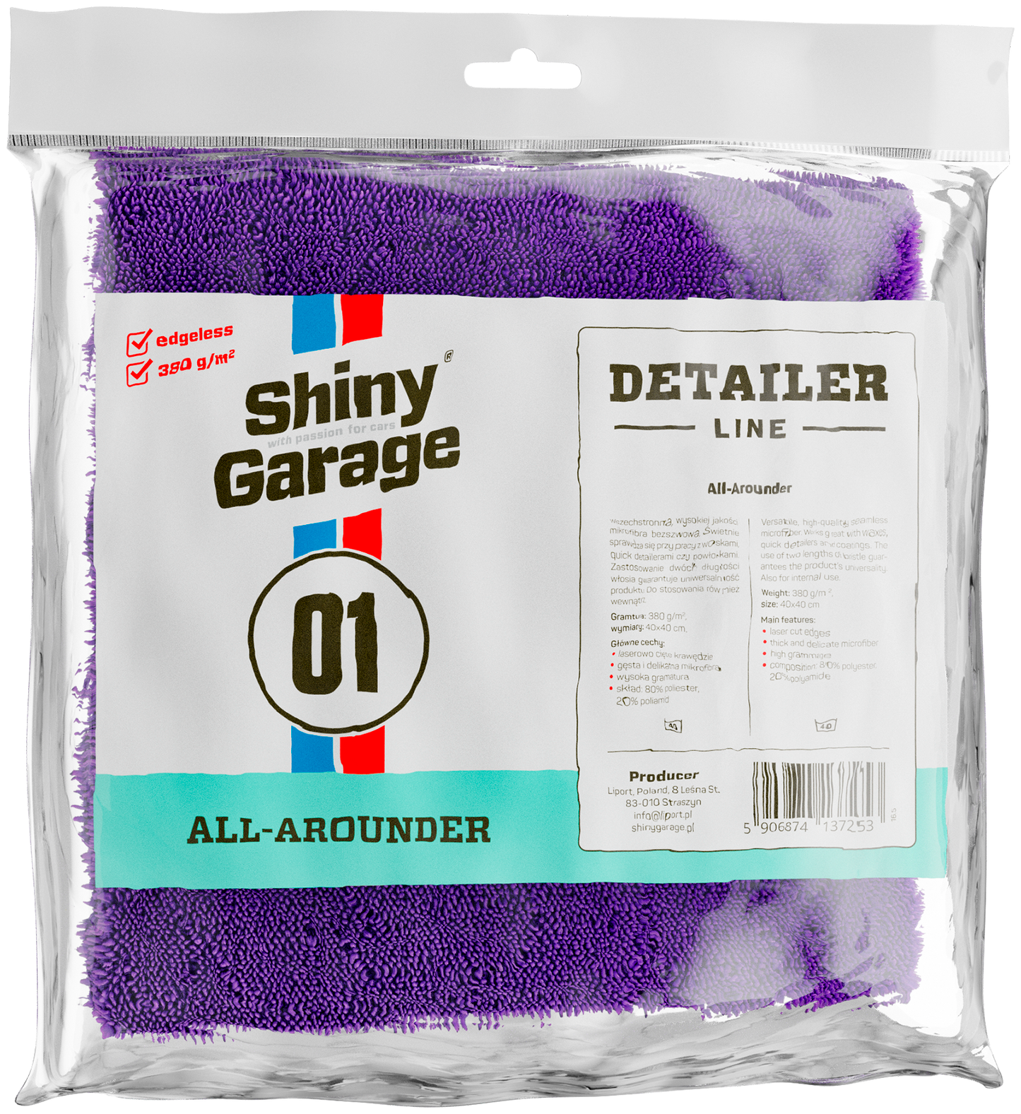 Shiny Garage All A rounder Edgeless Microfiber  Dual Pile